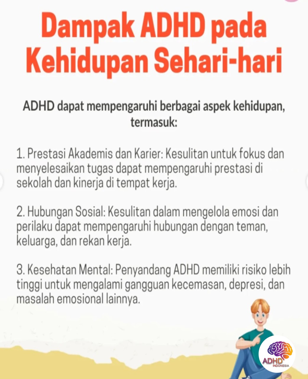 ADHD dan Hubungan Sosial Anak di Lingkungan Sekolah di Kabupaten Padang Lawas Utara