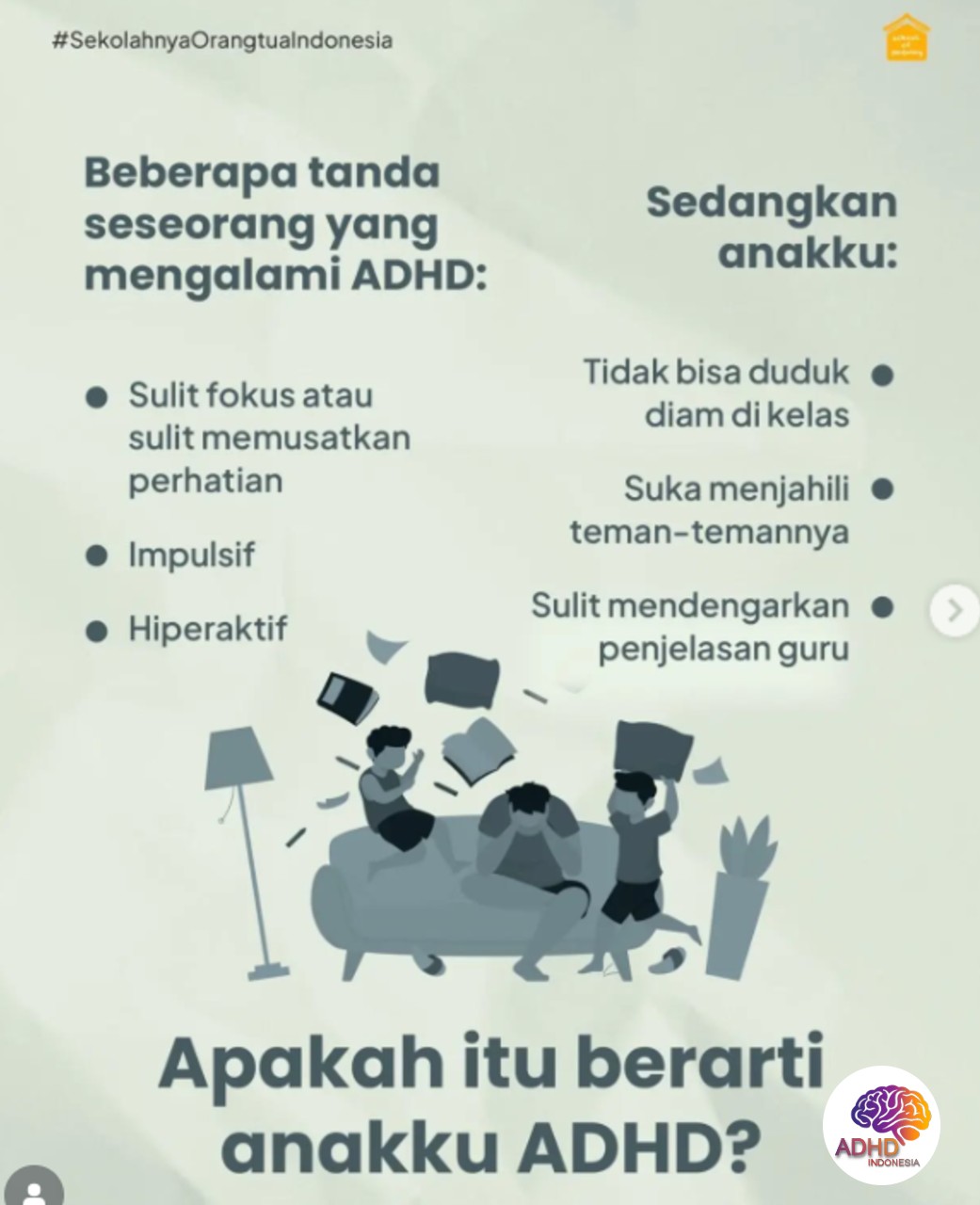 Ciri dan Gejala ADHD pada Anak Usia Dini di Kabupaten Padang Lawas Utara