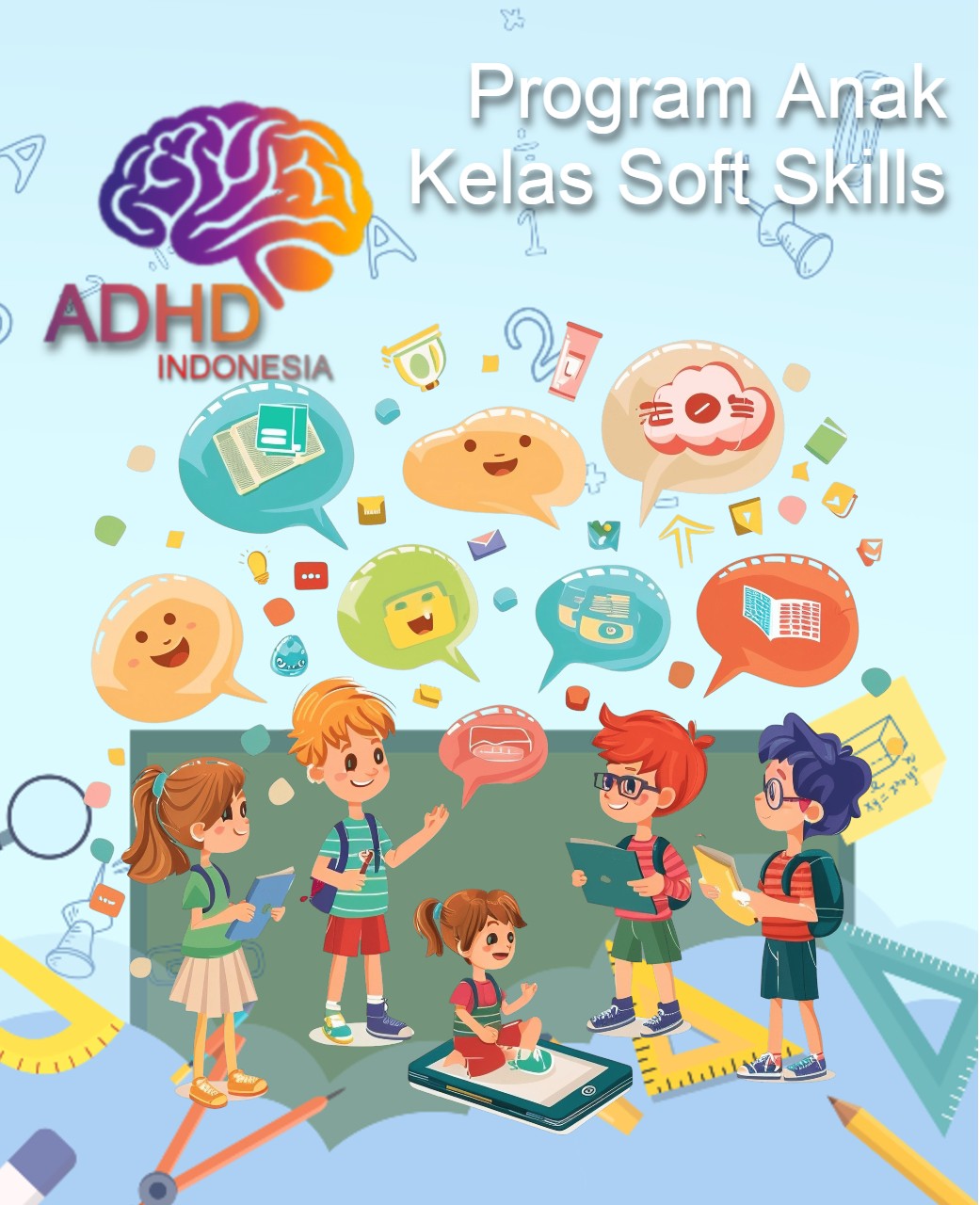 Program ADHD Indonesia Kabupaten Padang Lawas Utara Kelas Soft Skills Anak ADHD