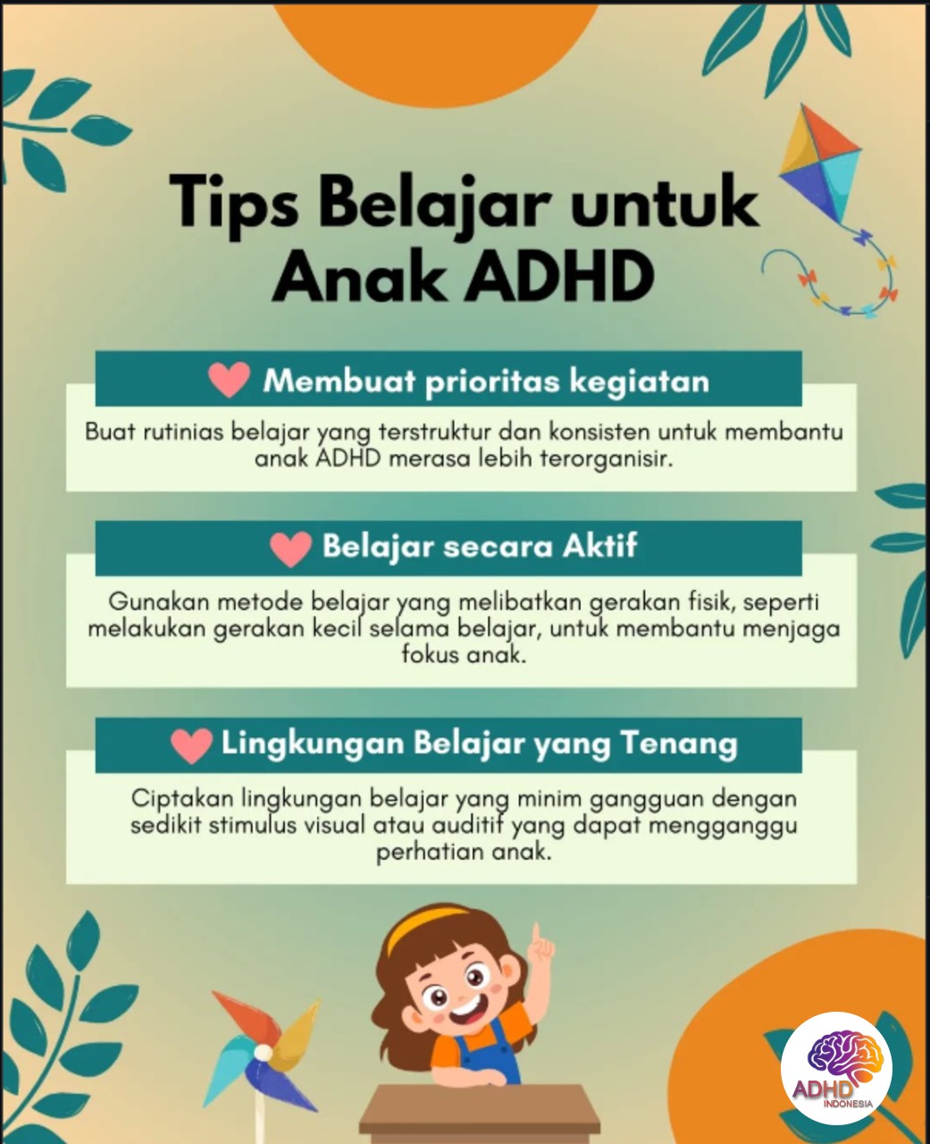 Strategi Belajar yang Cocok untuk Anak ADHD di Kabupaten Padang Lawas Utara